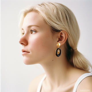 Elliptical Bell Earrings