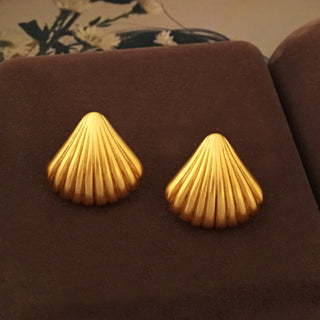Sleek Shell Earrings